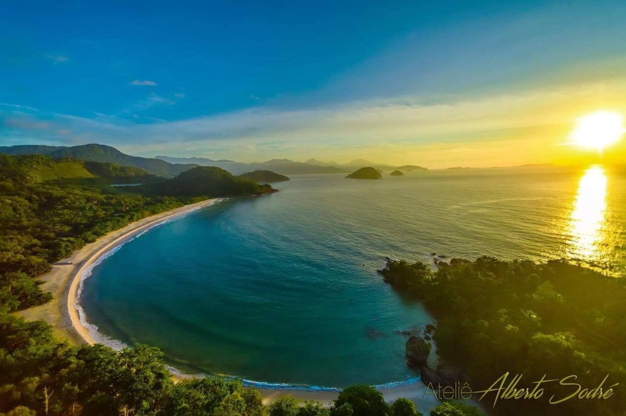 Recanto Tangara - Chale - Praia Do Felix Убатуба Экстерьер фото
